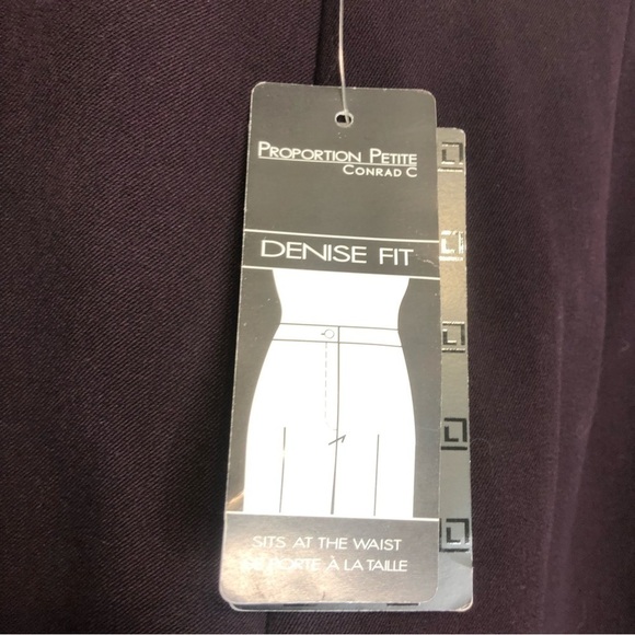 NWT Proportion Petite Conrad C Denise Stretch Trouser Pants, Size 4P - Picture 6 of 12